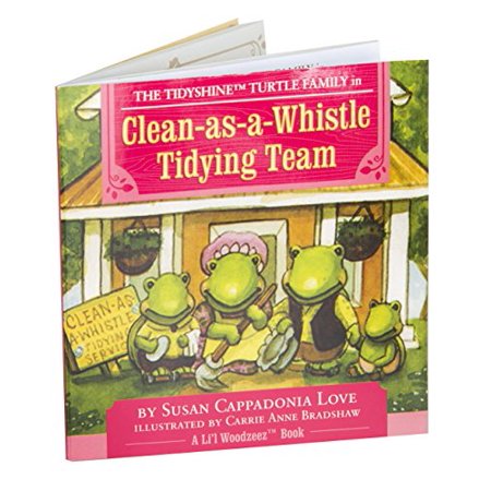 Li'l Woodzeez - The Tidyshine Turtles Family (storybook included)