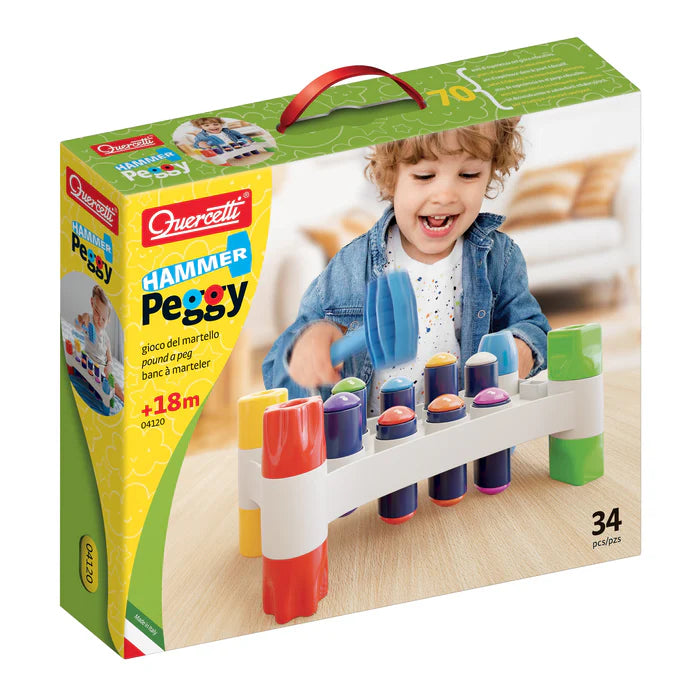 Quercetti - Hammer Peggy