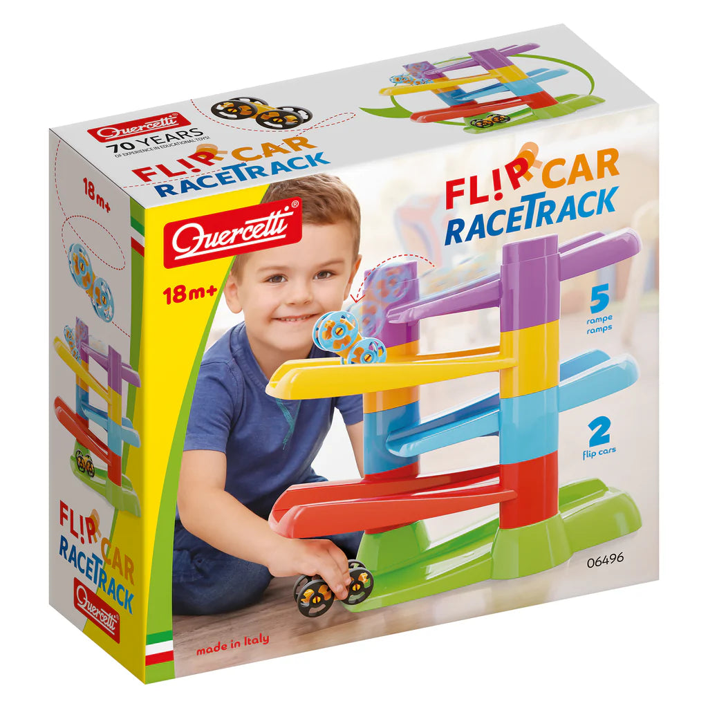Quercetti - flip car race track