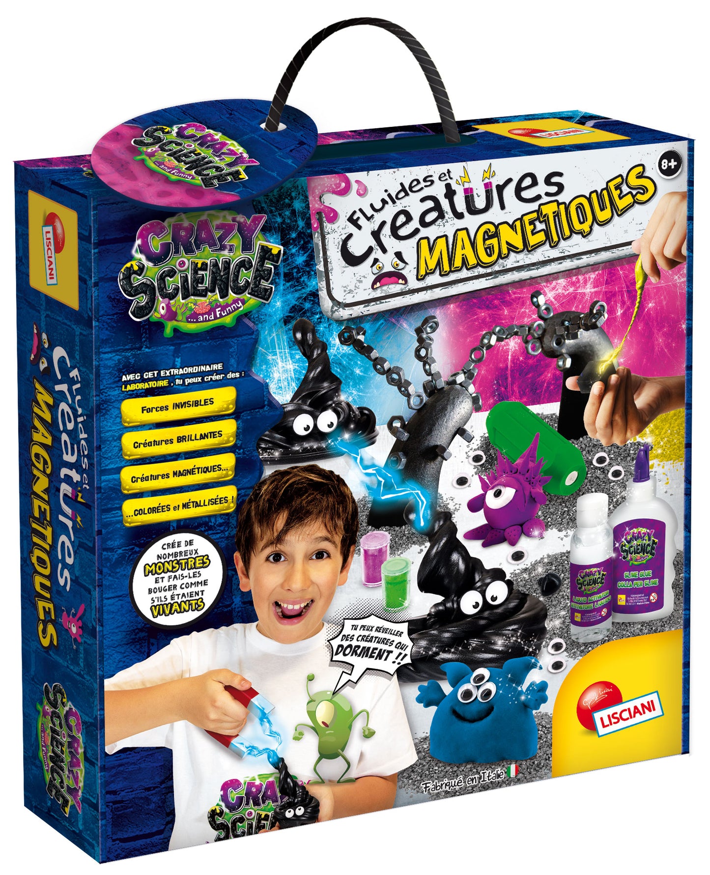 Lisciani - Crazy Science - Creatures Les Magnetiques