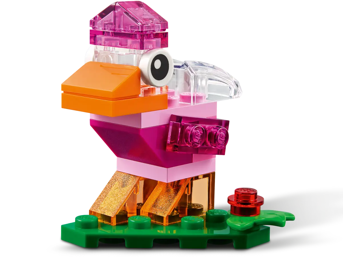 Lego - Classic, Creative Transparent Bricks