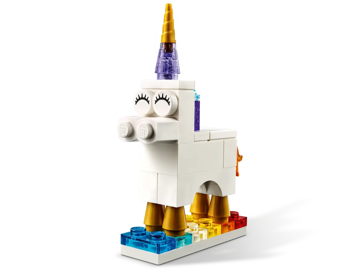 Lego - Classic, Creative Transparent Bricks