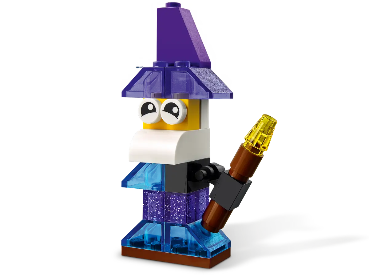 Lego - Classic, Creative Transparent Bricks