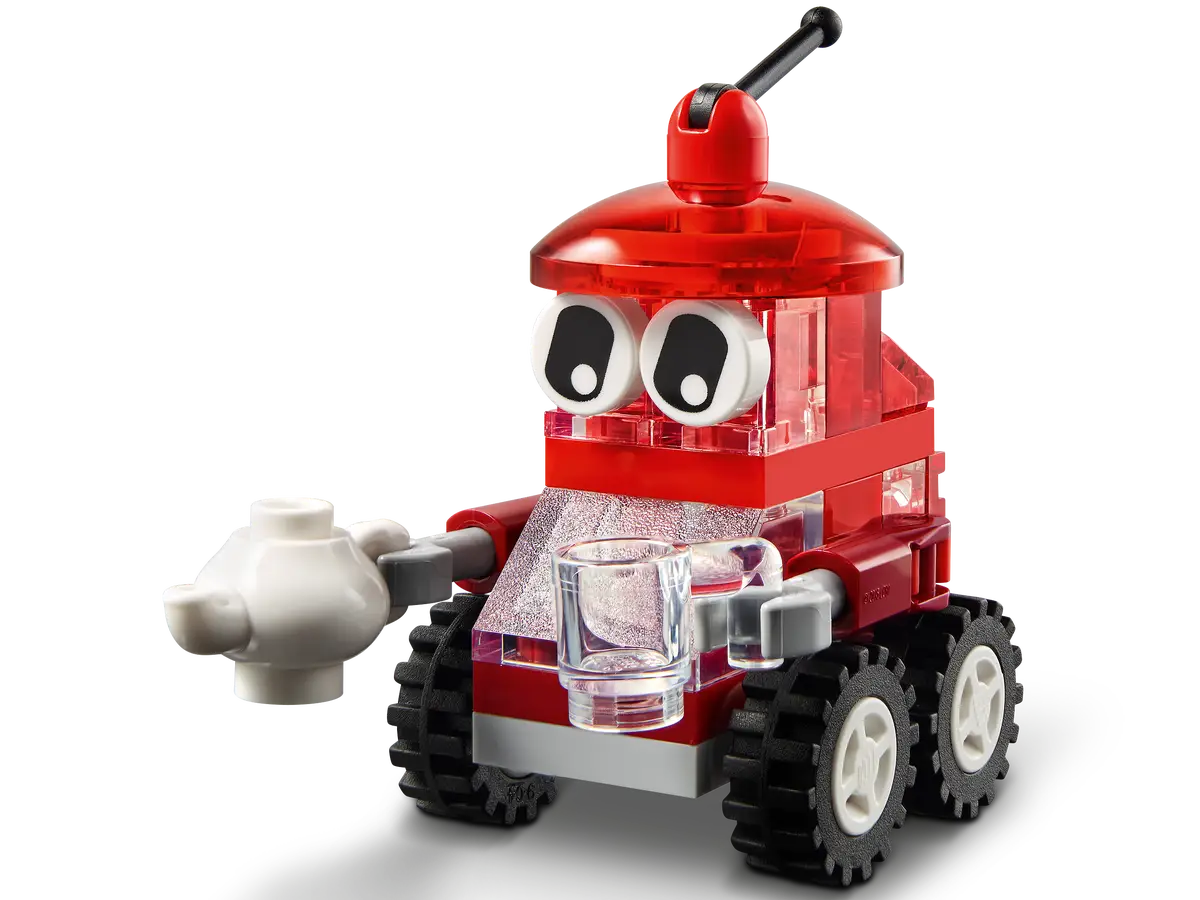 Lego - Classic, Creative Transparent Bricks