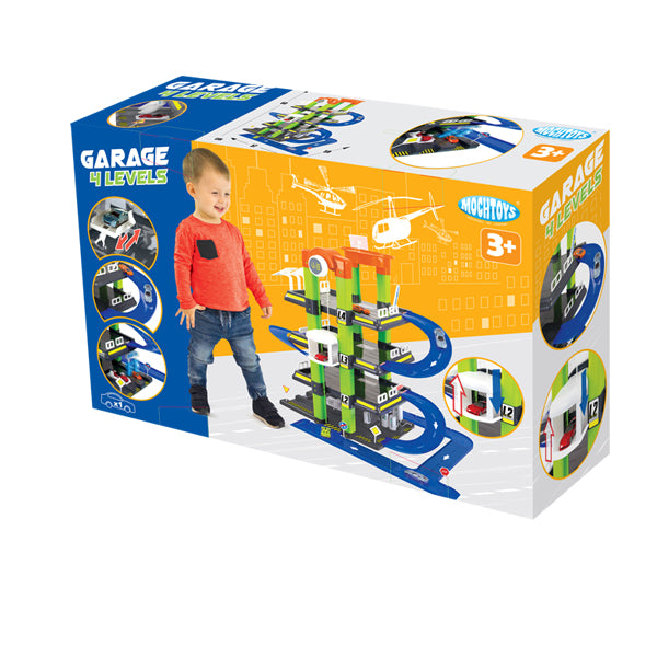 Mochtoys - Garage 4 Levels With A Road