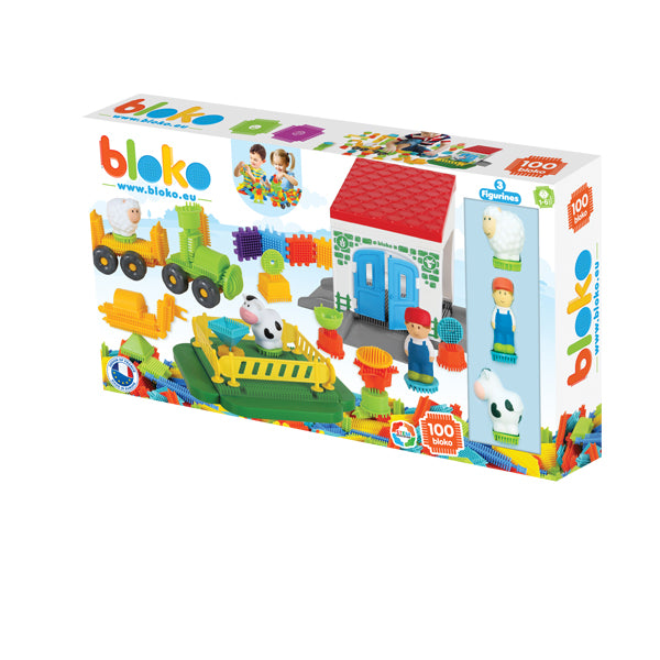 Mochtoys - Pin Bricks Farm Building