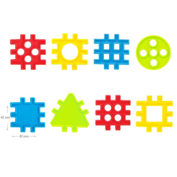 Mochtoys - Grate Blocks 200 Pcs In a Cardboard Box