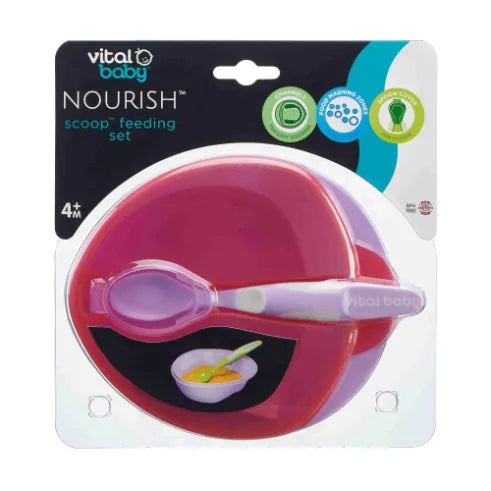 Vital Baby - nourish scoop feeding set 2pk - natural mixed