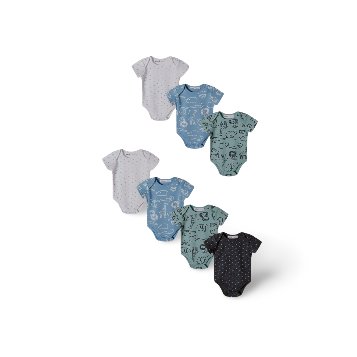 Minoti - 7 Pack Short Sleeve - Body