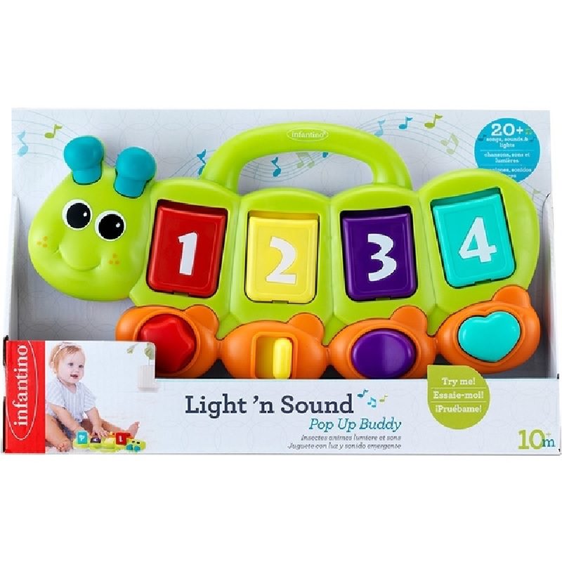 Infantino - Light’n Sound Pop Up Buddy