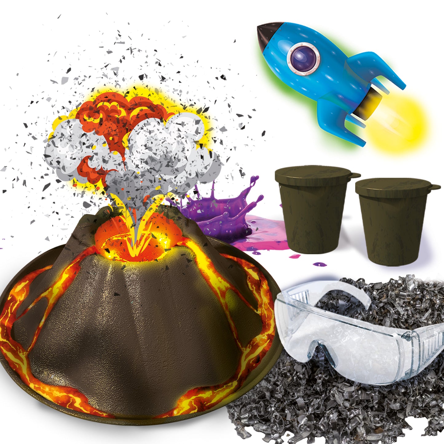 Lisciani - Crazy Science - Le Labo Des Experiences Explosives