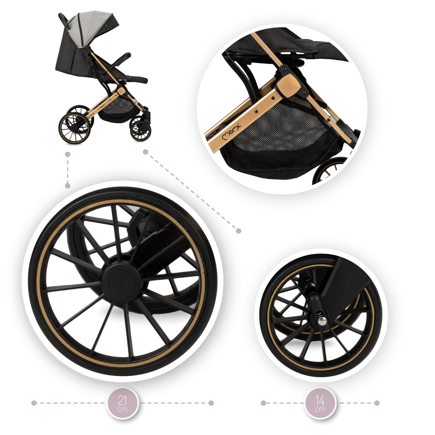 MoMi Estelle DAKAR Stroller