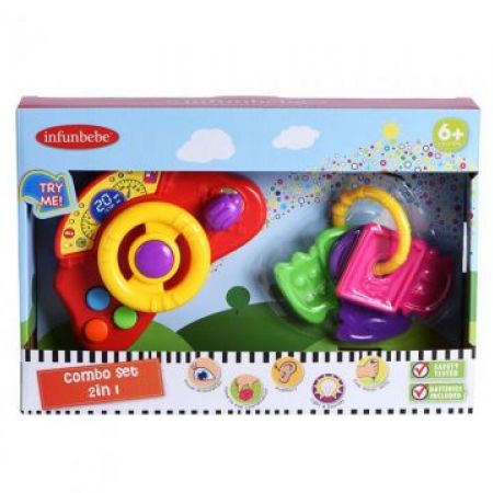 Infunbebe - Mini Dashboard & Keychain Light & Sounds