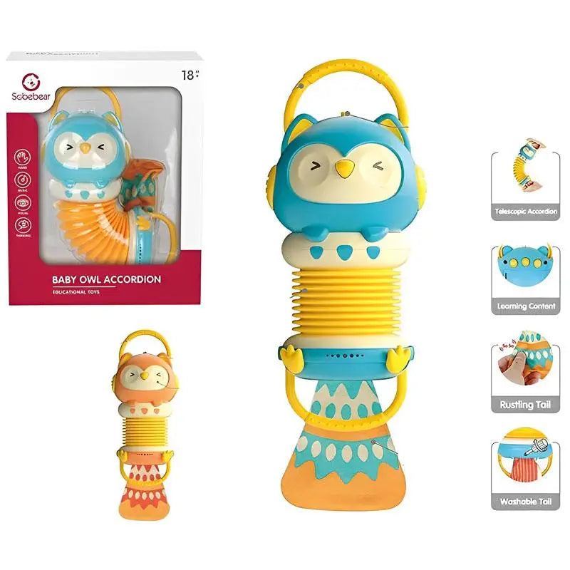 Sobebear - Musical Rattle "Owl"