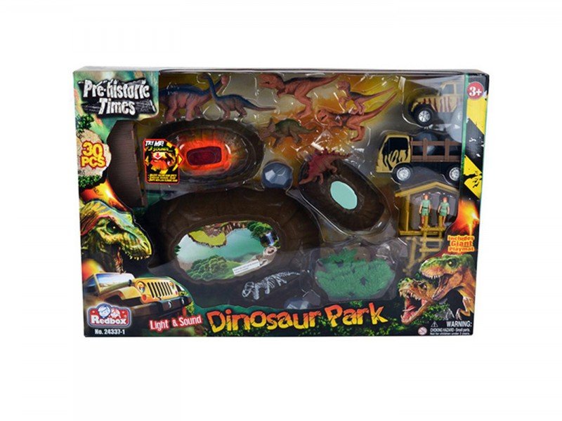 Red Box, Dinosaur set of 30 pieces 243371