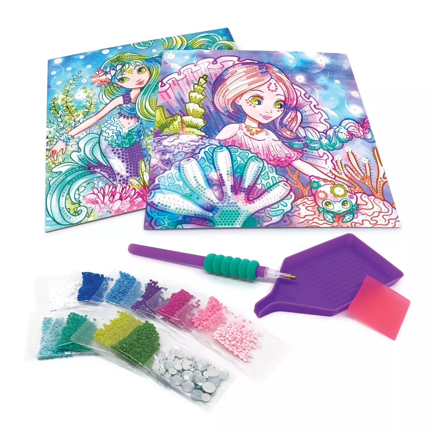 Nebulous Stars - Rhinestones by numbers Marinia and Coloria