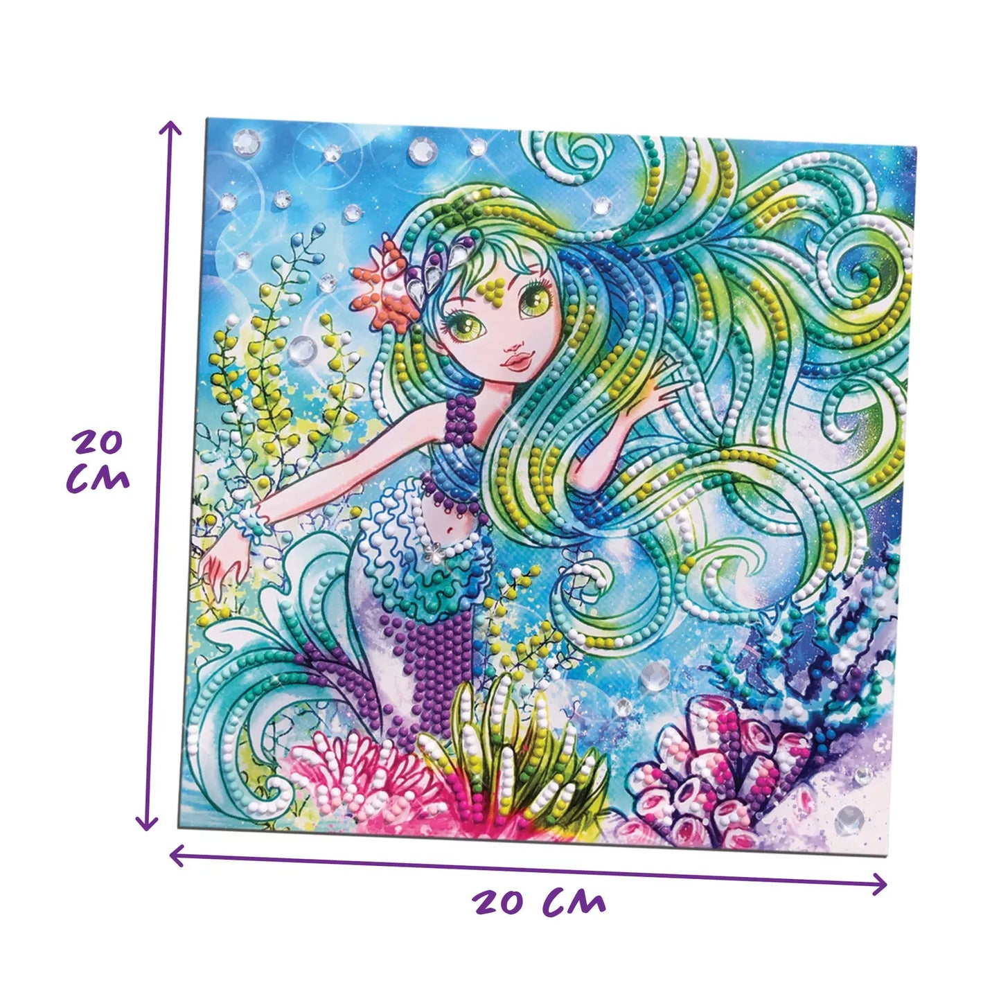 Nebulous Stars - Rhinestones by numbers Marinia and Coloria