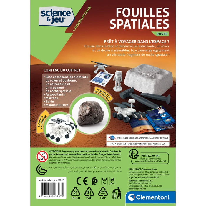 Clementoni - Science Et Jeu, Fouilles Spatiales