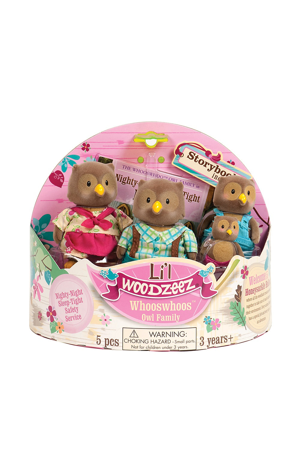 Li'l Woodzeez -The Whooswhoo Owls Family (storybook included)