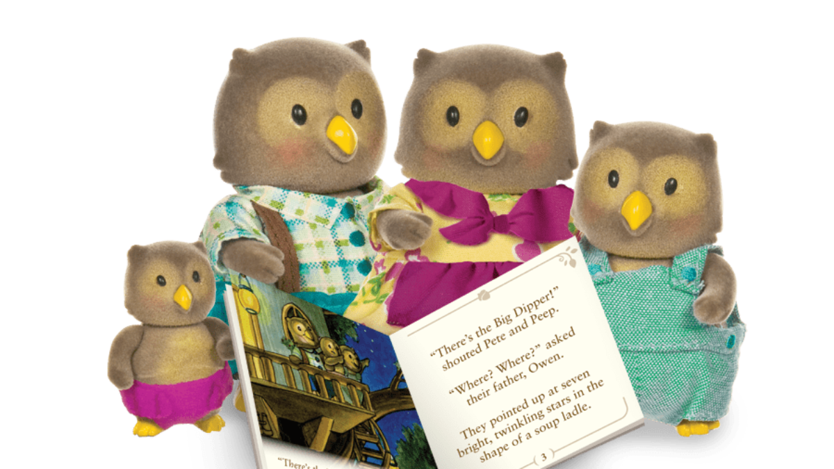 Li'l Woodzeez -The Whooswhoo Owls Family (storybook included)