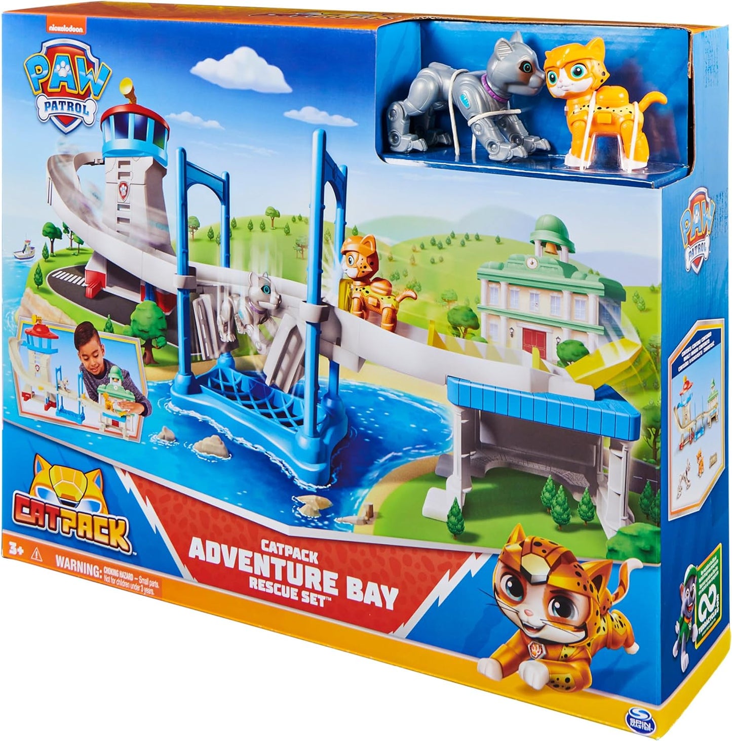 Paw Patrol - Cat Pack Adventure Bay Rescue Set