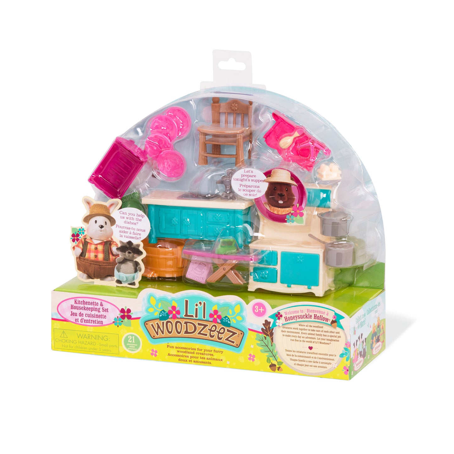 Woodzeez - Kitchenette & Housekeeping Set