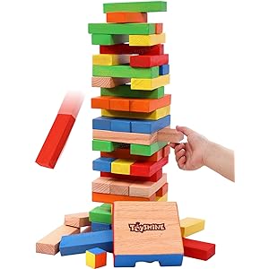Spin Master - Cardinal, Kids Classics Tumbling Tower Jenga