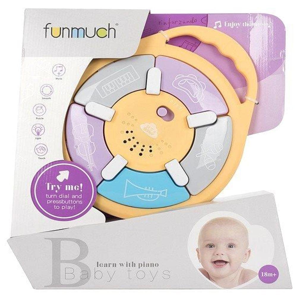 Funmuch- Learn With Piano Instrument Toy