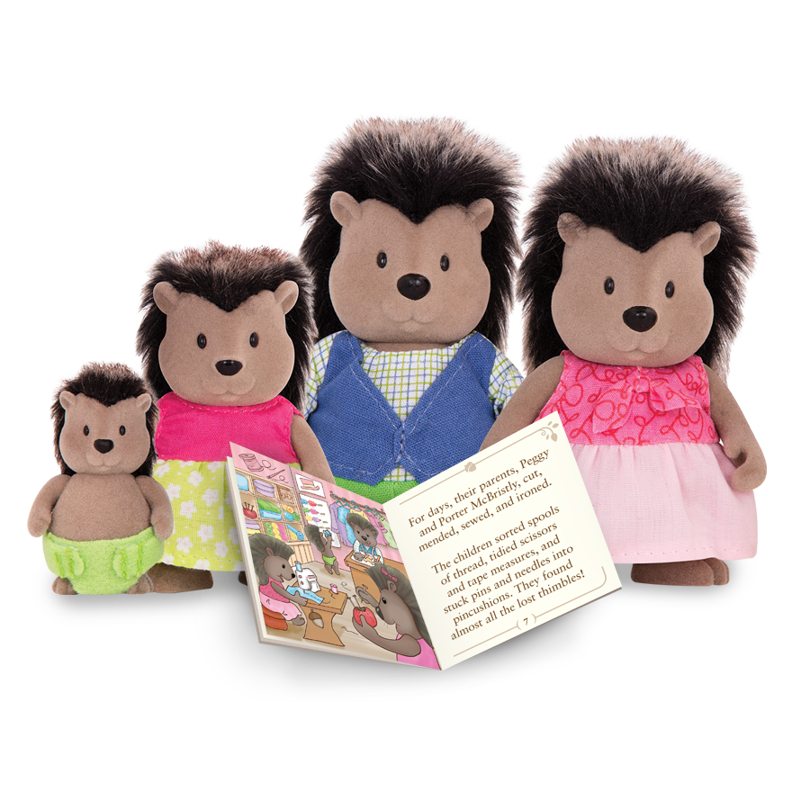 Li'l Woodzeez - The McBristly Porcupines (storybook included)