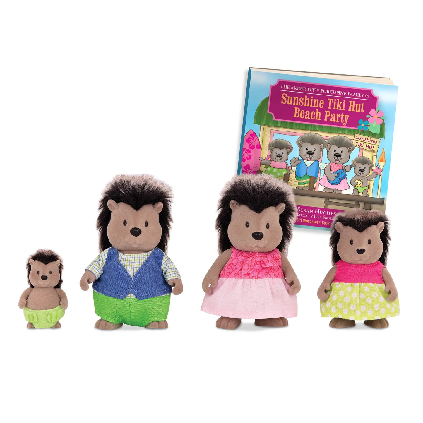 Li'l Woodzeez - The McBristly Porcupines (storybook included)