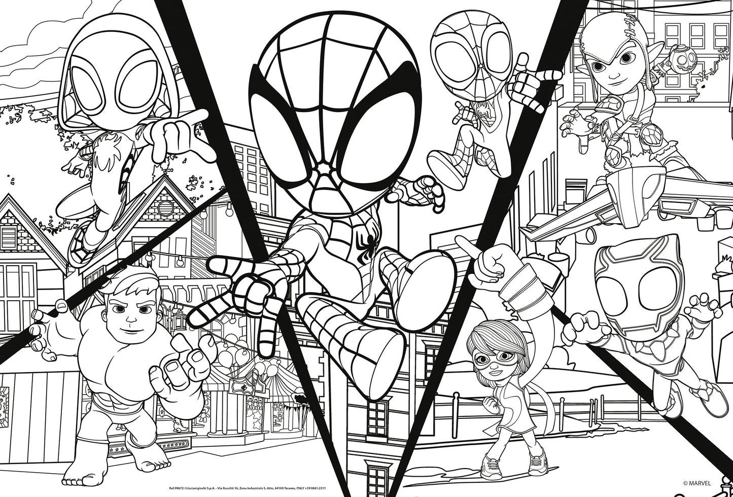 Lisciani - Marvel Puzzle 24 Spidey