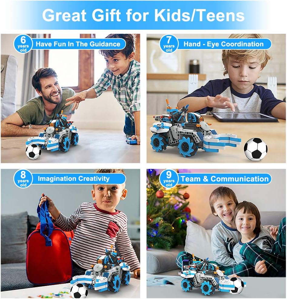 Kaiyu - Model Car Building Kits 360°Rotating App-Controlled Programmable