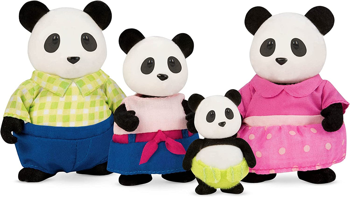 Li'l Woodzeez - Skyhoppers Panda Family (storybook included)