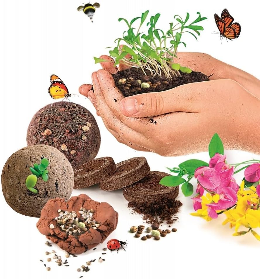 Clementoni - Science & Jeu, Bombes De Graines