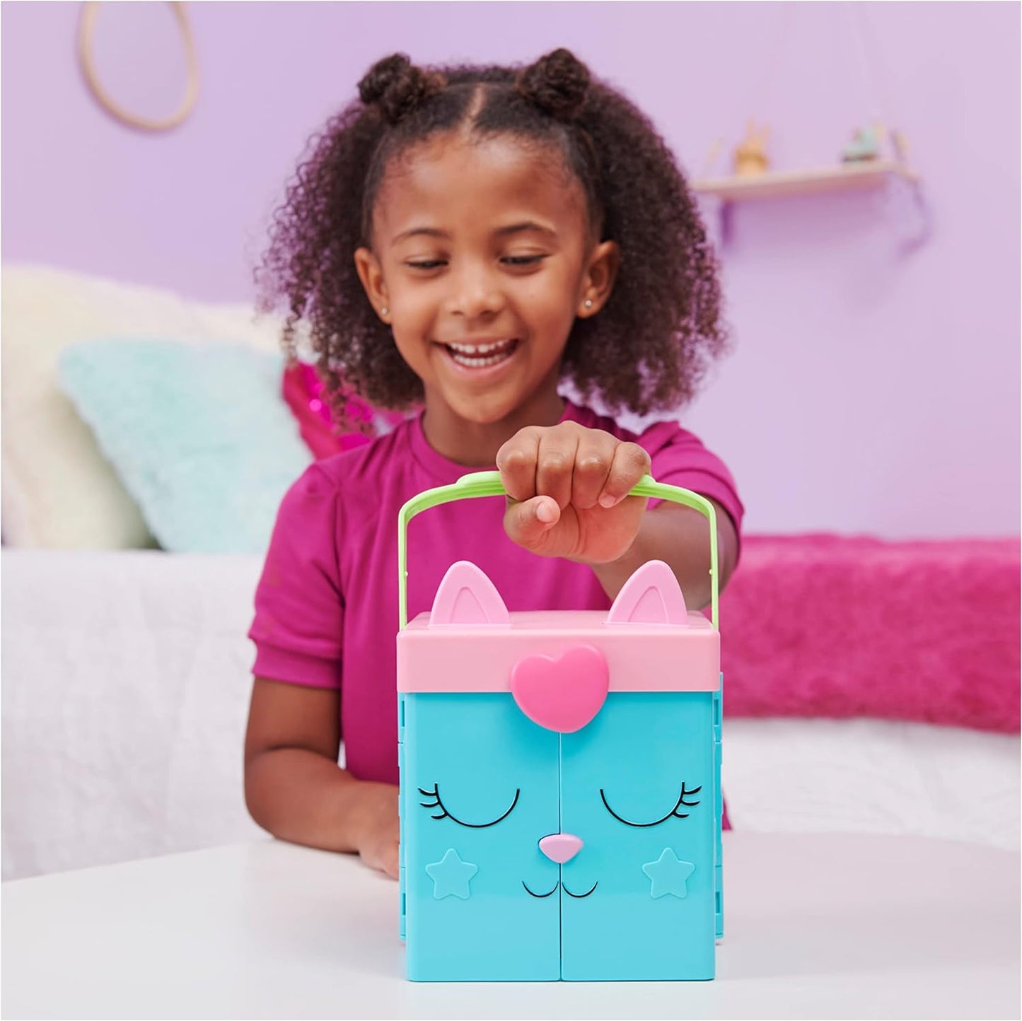 Spin Master - Gabby's Dollhouse, Rainbow Closet Portable Playset