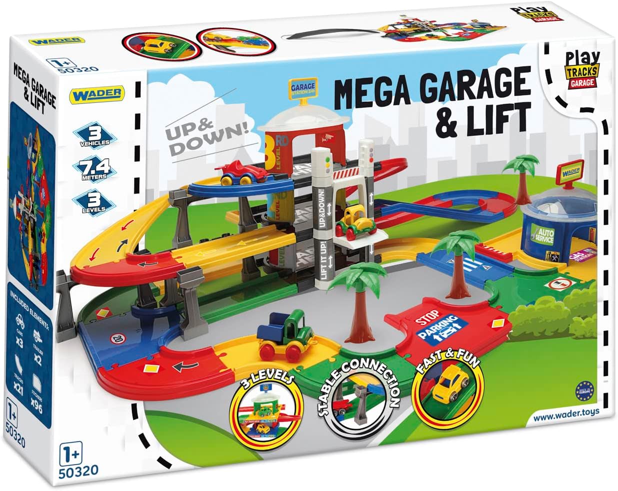 Wader - Mega Garage With A Lift