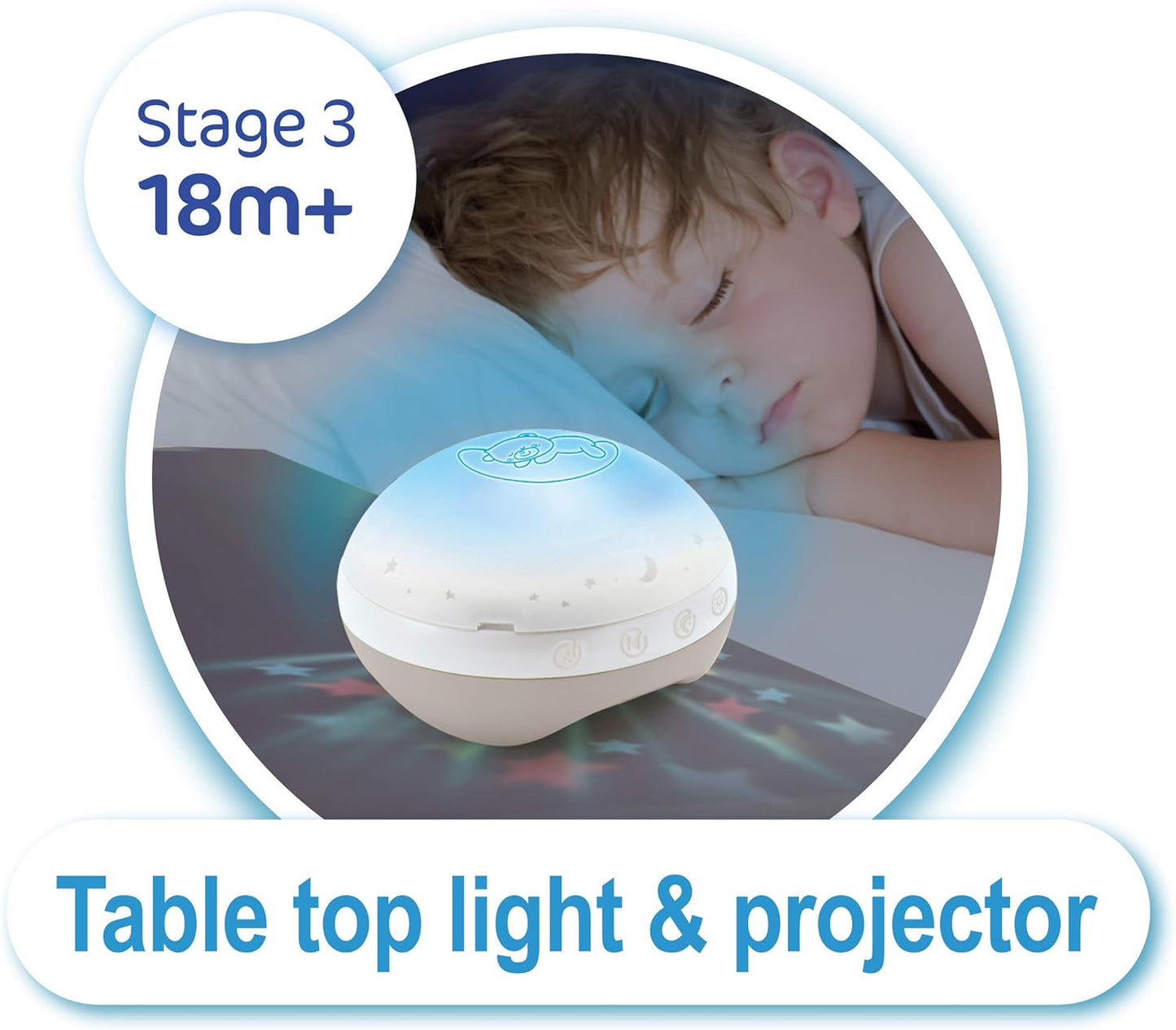 Infantino - 3 in 1 Baby Musical Projector