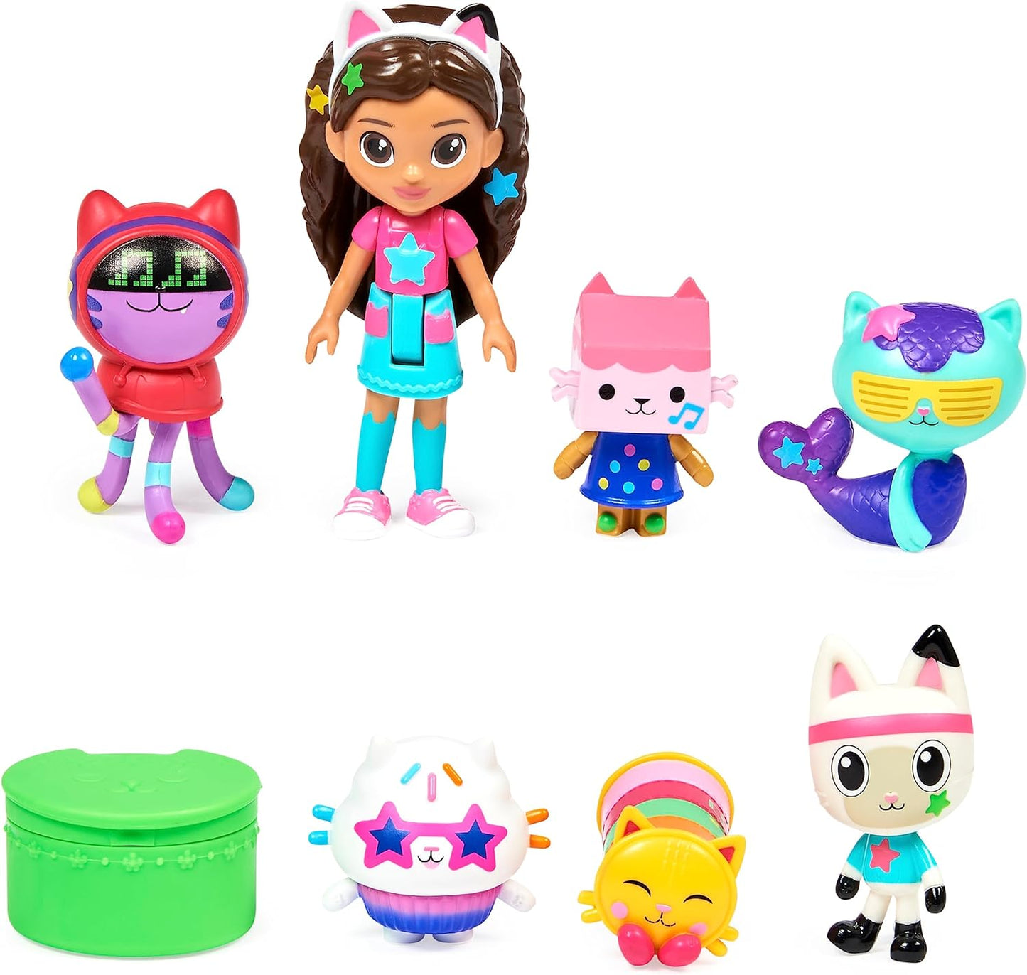Spin Master - Gabby's Dollhouse, Dance Party Theme Figure Set
