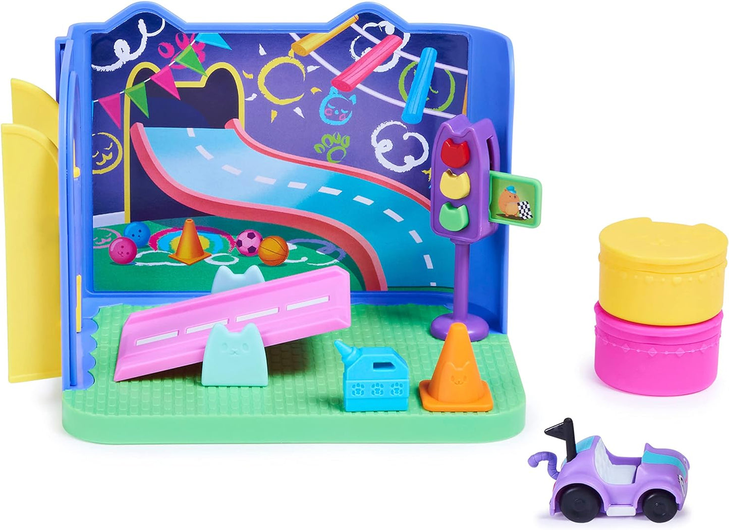 Spin Master - Gabby's Dollhouse, Deluxe Room Playset