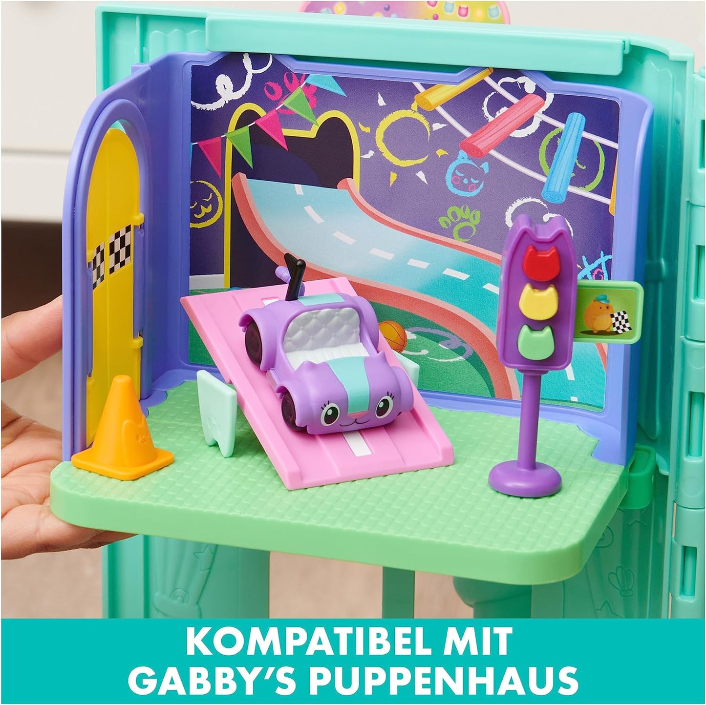 Spin Master - Gabby's Dollhouse, Deluxe Room Playset