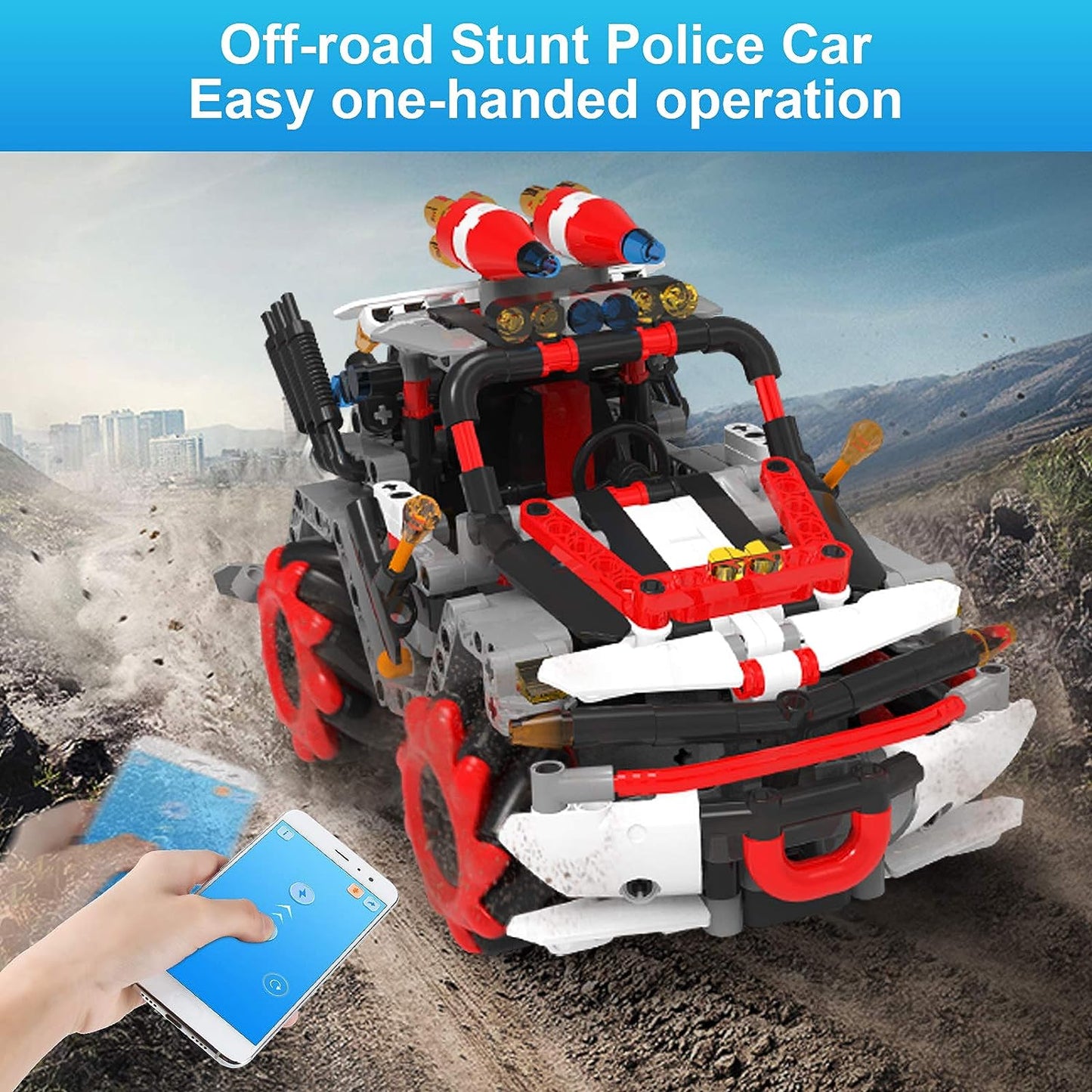 Kaiyu - Building Block Remote Control Car