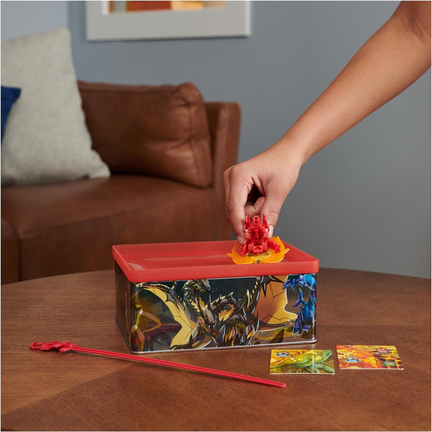 Spin Master - Bakugan, Tin With Special Attack Mantid