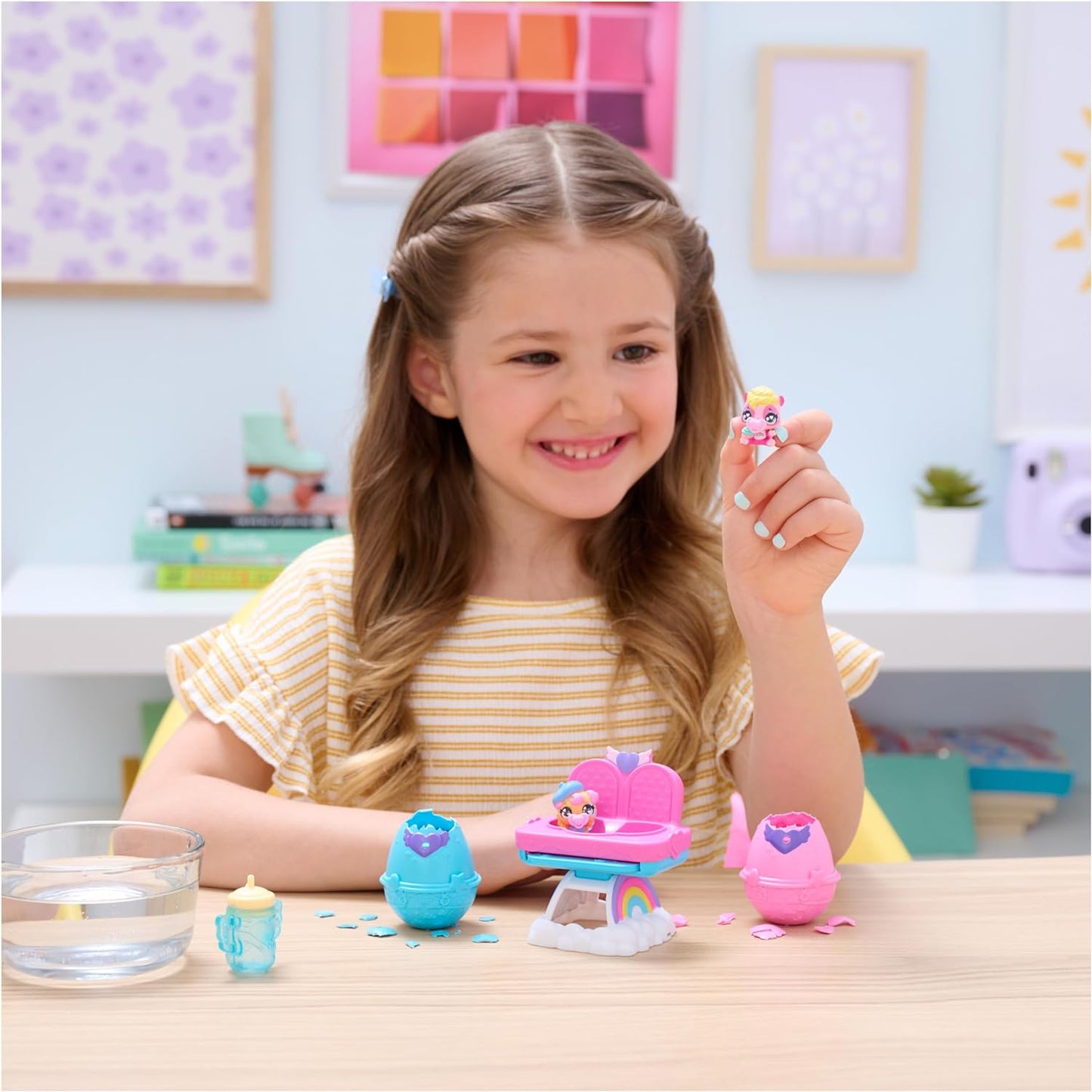 Spin Master - Hatchimals, Hungry Hatchimals Playset with Highchair