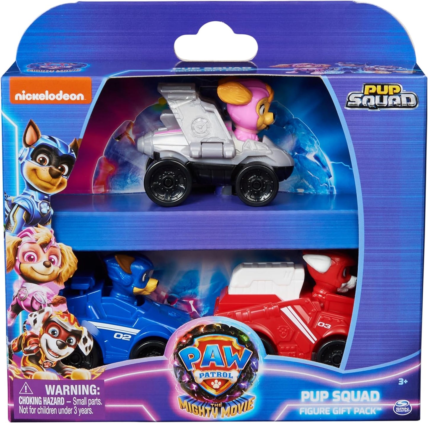 Spin Master - PAW PATROL, The Mighty Movie Pup Squad