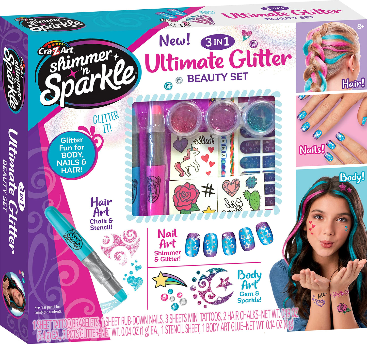 Cra - Z - Art - ultimate glitter beauty set