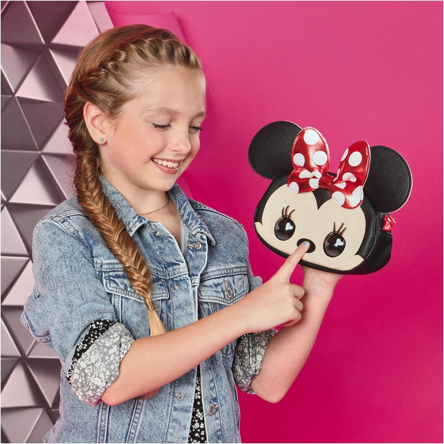 Spin Master - Purse Pets, Disney Minnie Mouse Interactive Bag