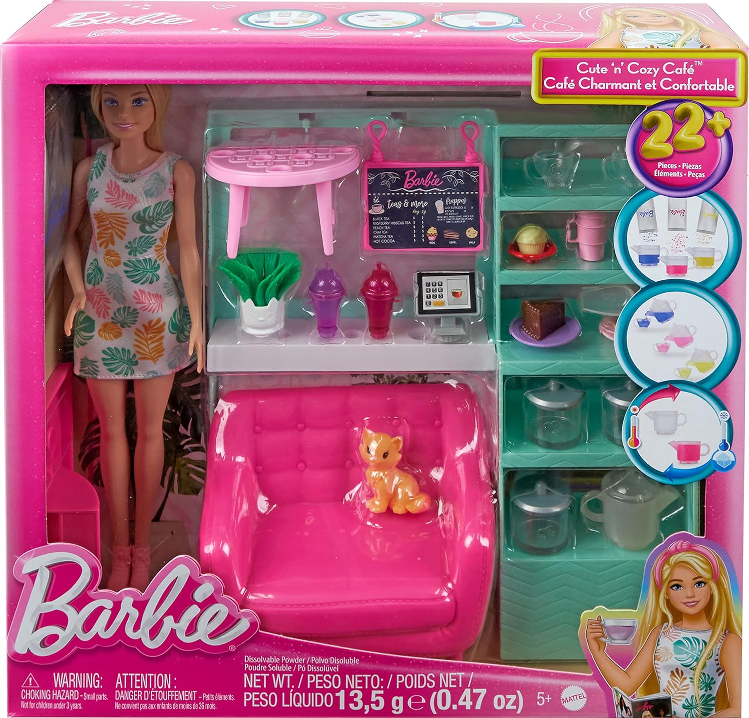 Barbie Doll Café De Barbie Barbie Cute 'n' Cozy Café Doll And