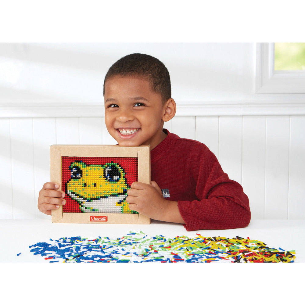 Quercetti - Mini Pixel Art, Frog