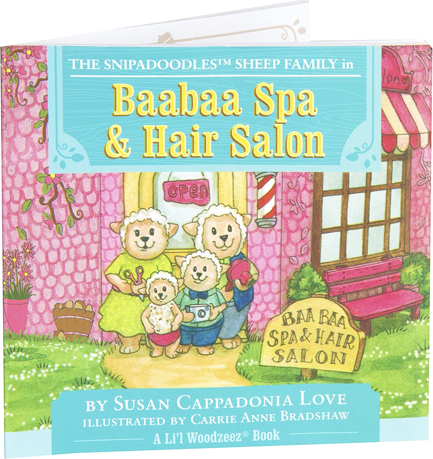 Li'l Woodzeez - The Snipadoodles Sheep Family (storybook included)