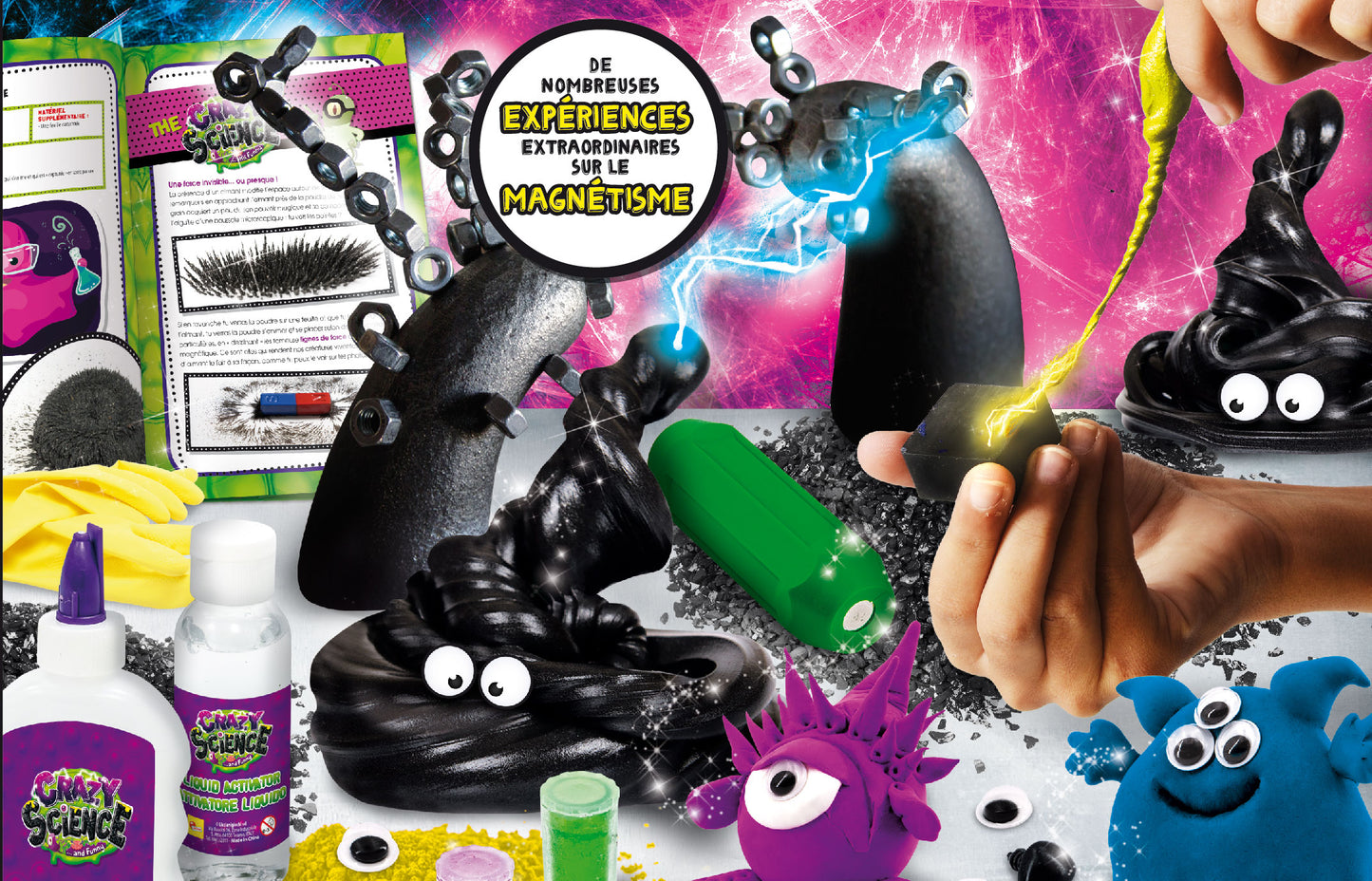 Lisciani - Crazy Science - Creatures Les Magnetiques